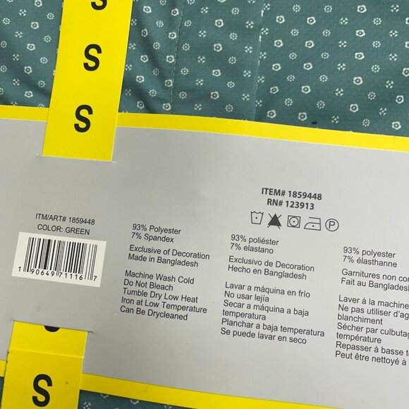 NEW Jachs New York Men's S Short-Sleeved Green Button-Down Shirt - Picture 7 of 8